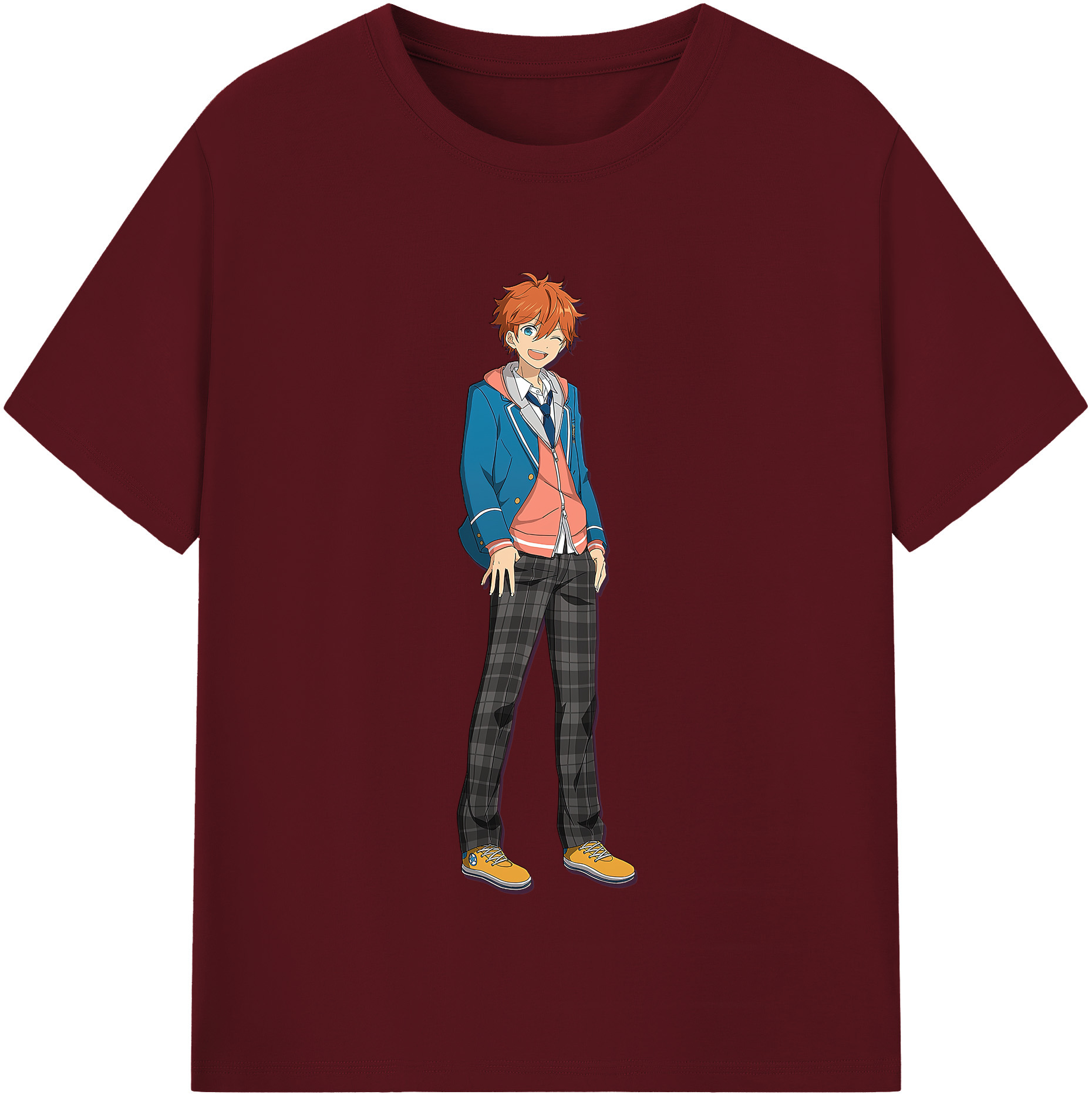（画像用） あんさんぶるスターズ! Ensemble Stars 綿100％半袖Tシャツ（フロントプリント）